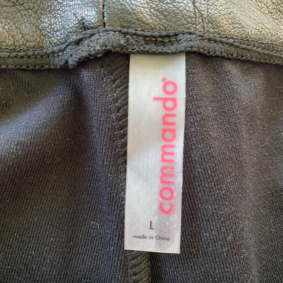 Commando Faux Leather Jogger Black - Picture 9 of 9